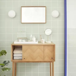 H&uuml;bsch Kumu Wall Lamp &Oslash;18 White -Umage Salgsbutik 5712772112878 4