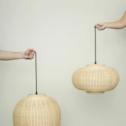 Hübsch Chand Pendant Ellipse Natural -Umage Salgsbutik 5712772123560 4