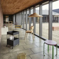 Hübsch Chand Ceiling Light Trapeze Red/Natural -Umage Salgsbutik 5712772125991 7