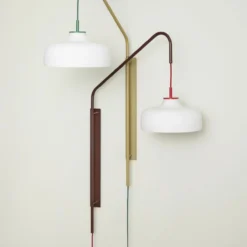 Hübsch Current Væglampe Grøn/Khaki -Umage Salgsbutik 5712772126547 4