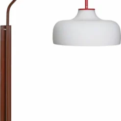 Hübsch Current Væglampe Rød/Rødbrun