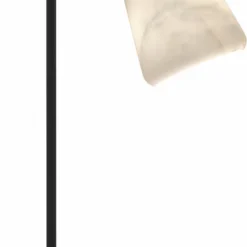 New Works Material Table Lamp, The Black SheepWh Marble/BL