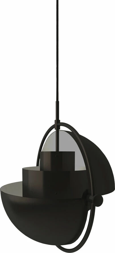Gubi Multi-Lite Pendant, Black Brass Base 1 Gubi Multi-Lite Pendant, Black Brass Base