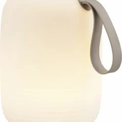 Villa Collection LED Lampe M. Højttaler Hav D21 X 27,5 Cm Hvid PE