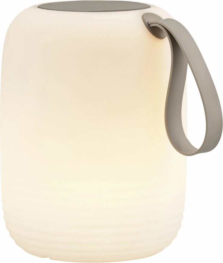 Villa Collection LED Lampe M. Højttaler Hav D21 X 27,5 Cm Hvid PE 1 Villa Collection LED Lampe M. Højttaler Hav D21 X 27,5 Cm Hvid PE