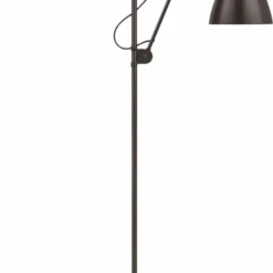 Gubi BL3 Floor Lamp - Ø21 (M) - Black Brass Base
