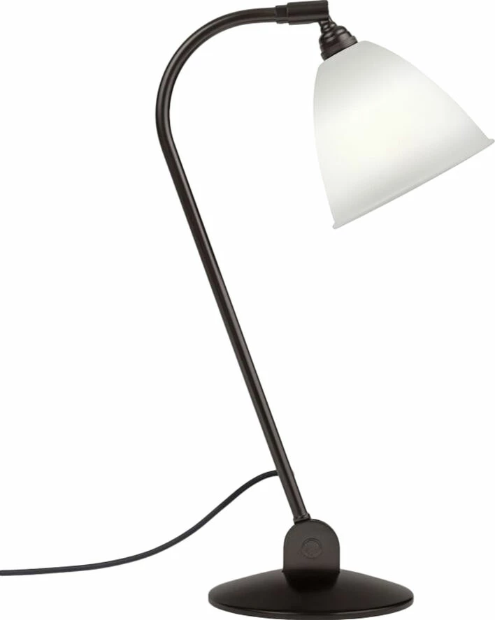 Gubi BL2 Table Lamp - Ø16 - Black Brass Base 1 Gubi BL2 Table Lamp - Ø16 - Black Brass Base