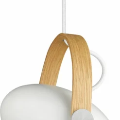 Halo Design D.C Pendel Ø18 Hvid/eg