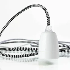 NUD Collection Classic White M. Rød Ledning -Umage Salgsbutik 7350047241236 3