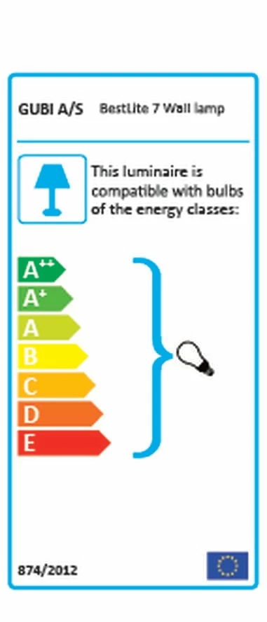 Gubi Bestlite BL7 Væglampe 2 Gubi Bestlite BL7 Væglampe - Billede 2
