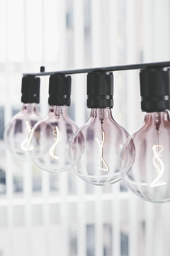 Halo Design HALO Five Light Pendel 5 X E27, Gun-Black 3 Halo Design HALO Five Light Pendel 5 X E27, Gun-Black - Billede 3