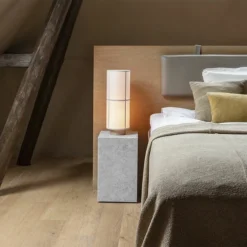 Menu Hashira Table Lamp, Ø18, Raw 11 Menu Hashira Table Lamp, Ø18, Raw -Umage Salgsbutik MENU Hashira Plinth Tablelamp