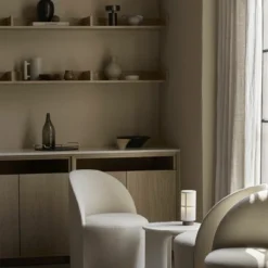 Menu Hashira Table Lamp, Portable CE-ET -Umage Salgsbutik MENU Hashira Table Lamp Portable Tearoom Side Chair Swivel