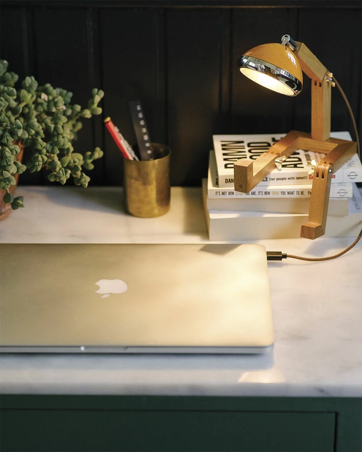 Mini Mr. Wattson LED Lampe - McLaren Orange 2 Mini Mr. Wattson LED Lampe - McLaren Orange - Billede 2