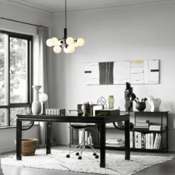 Nuura Apiales 9, Satin Black / Opal