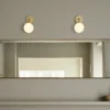 Nuura Apiales Wall, Brushed Brass / Opal