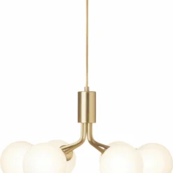 Nuura Apiales 6, Brushed Brass / Opal