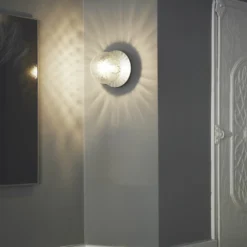 Nuura Liila 1 Medium IP44, Light Silver / Optic Clear